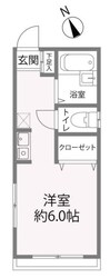 幡ヶ谷駅 徒歩13分 1階の物件間取画像